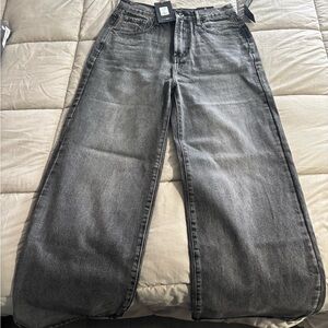 Fashion Nova Black Straight Leg Jeans